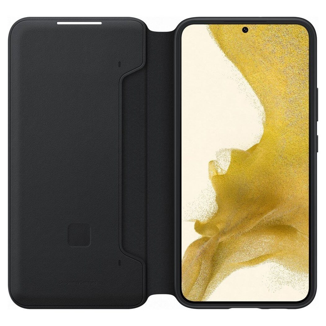 Samsung LED View Cover Samsung Galaxy S22 Plus Θήκη Βιβλίο - Black - EF - NS906PBEGEE