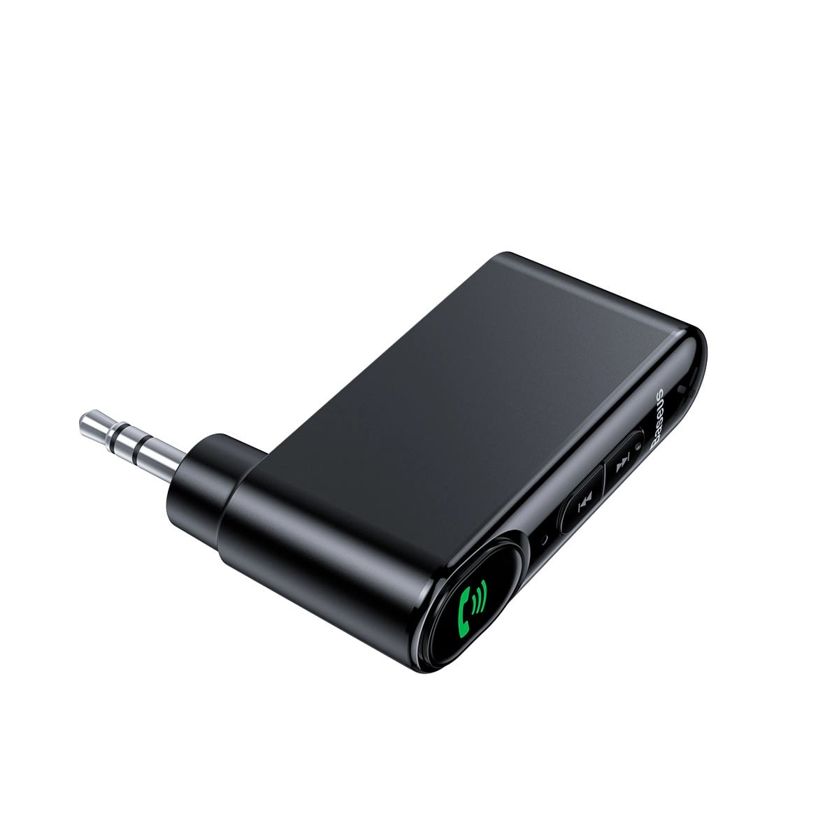 Baseus Type 7 AUX Wireless Receiver Overseas Edition Bluetooth 5.0 για Αναπαραγωγή Μουσικής / Κλήσεις στο Αυτοκίνητο - Black - BSBA - 02