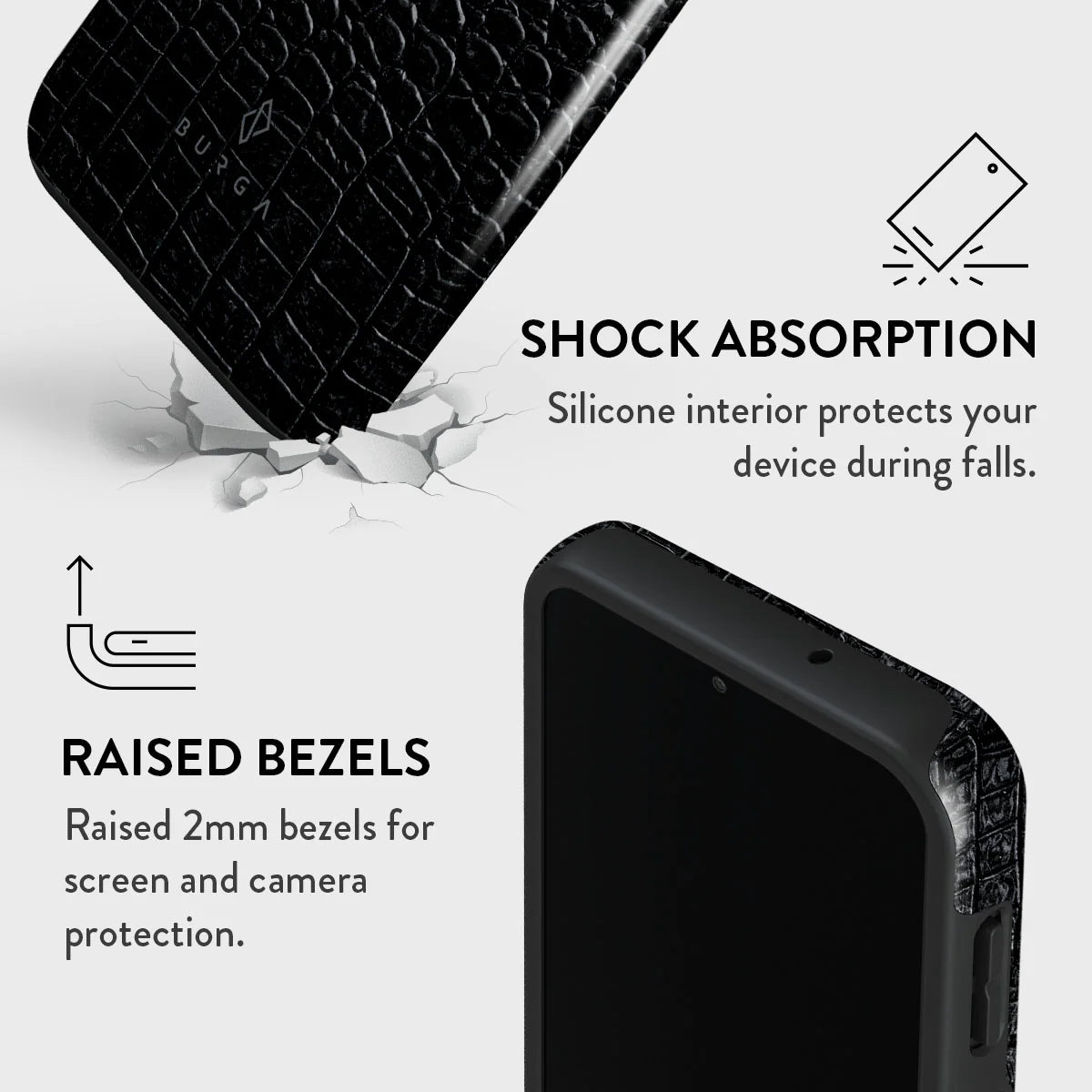 Burga Samsung Galaxy A25 5G Fashion Tough Σκληρή Θήκη - Reaper's Touch