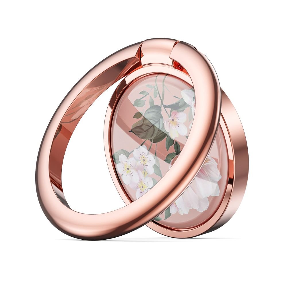 Tech - Protect Ring Holder Δαχτυλίδι Συγκράτησης Κινητού - Flower Rose