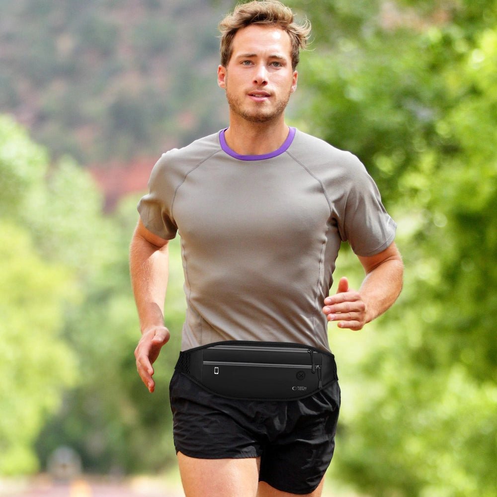 Tech - Protect M7 Αθλητική Τσάντα Μέσης για Κινητά έως 6.9 Ίντσες - Black