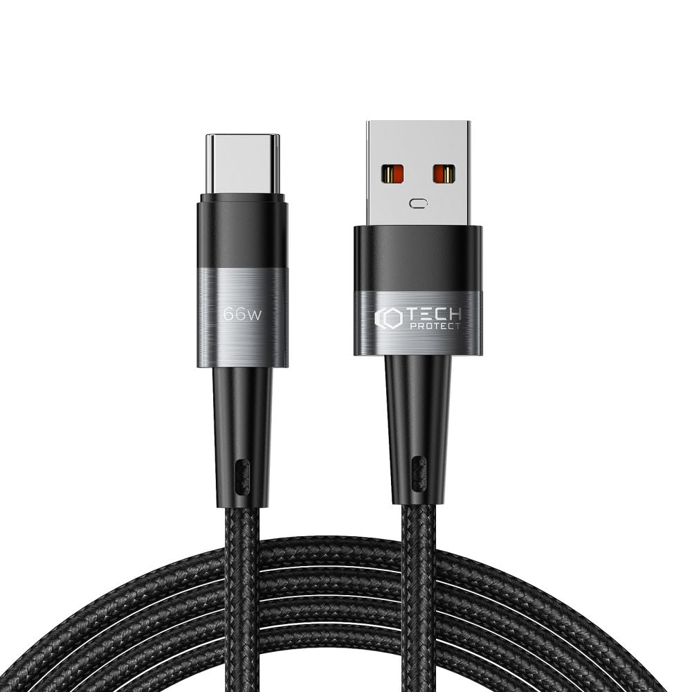 Tech - Protect UltraBoost PD 66W 6A - Καλώδιο Δεδομένων και Φόρτισης USB to Type - C - 2m - Grey
