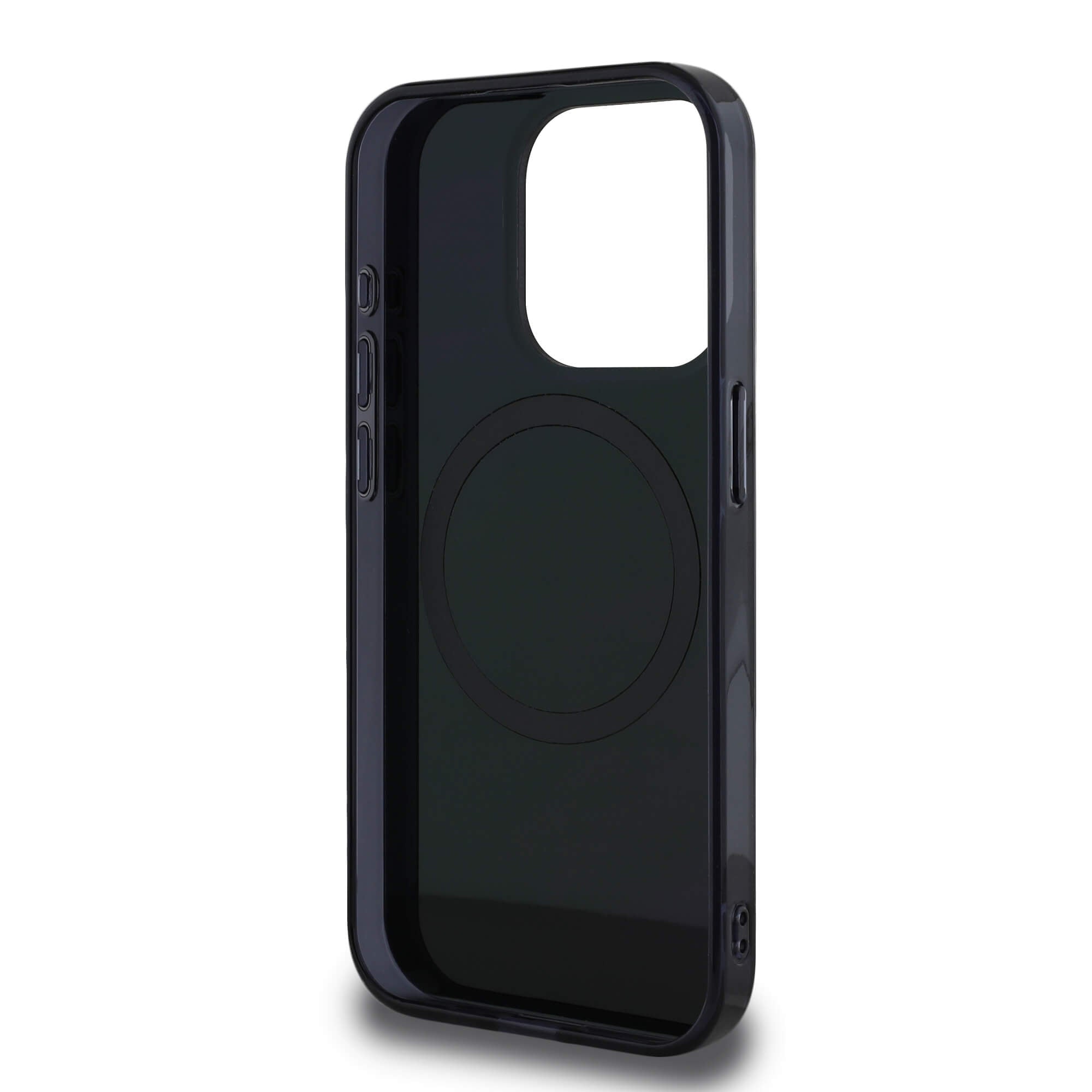 Red Bull iPhone 15 Pro - IML Two Bulls - MagSafe Σκληρή Θήκη με Πλαίσιο Σιλικόνης - Navy - RBHMP15L24HIDBV