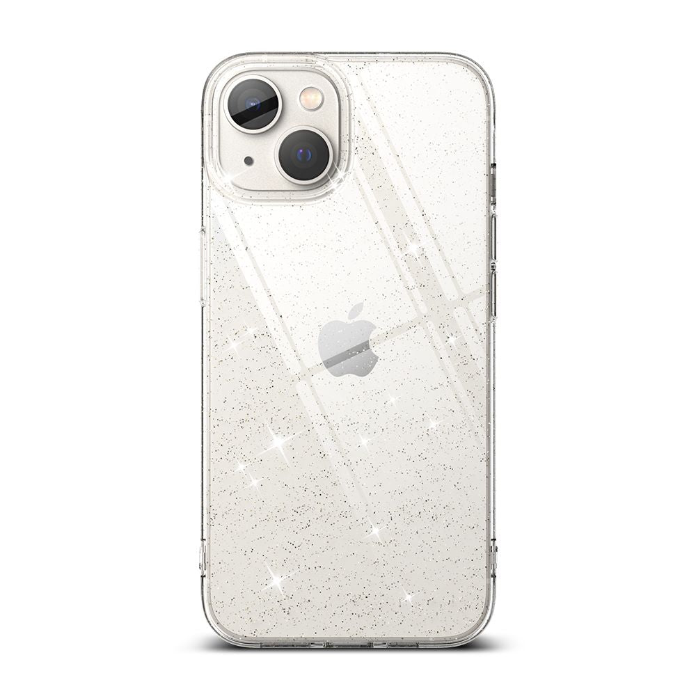 Ringke iPhone 14 Plus / iPhone 15 Plus Air Ultra Thin TPU Case Λεπτή Θήκη Σιλικόνης - Glitter - Διάφανη