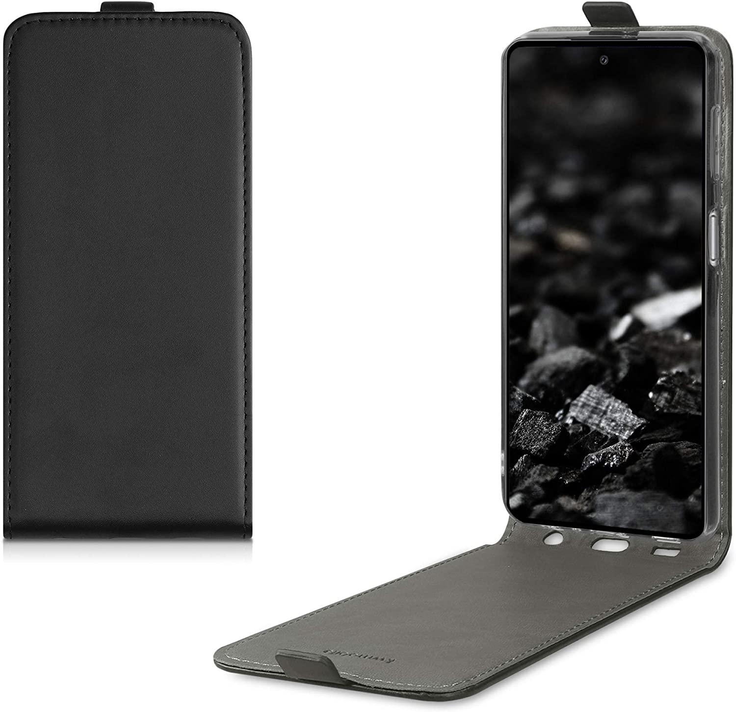 KW Samsung Galaxy A52 / A52 5G / A52s 5G Θήκη Δερματίνη Flip - Black - 54350.01