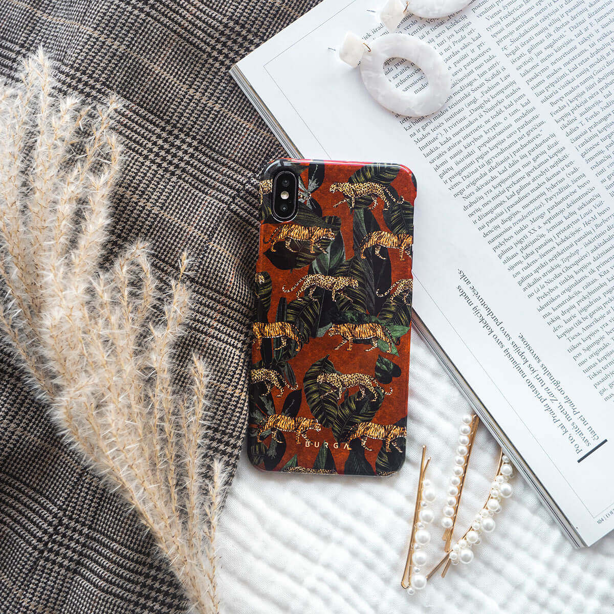 Burga Samsung Galaxy S22 Ultra Fashion Tough Σκληρή Θήκη - Morning Commute