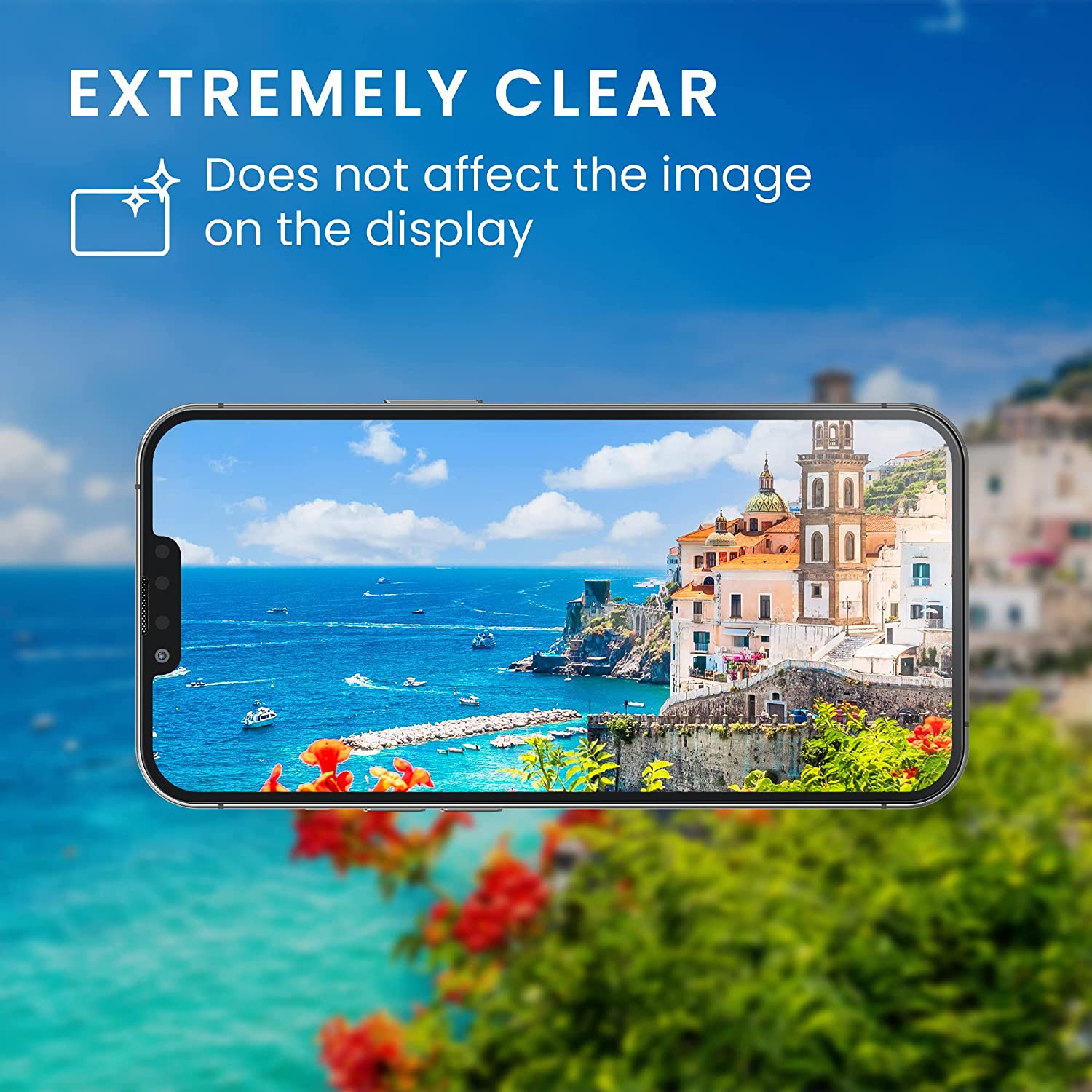 Kalibri iPhone 13 / iPhone 13 Pro - Full Screen Αντιχαρακτικό Γυαλί Οθόνης - 2 Τεμάχια - Διάφανα - 58588.1