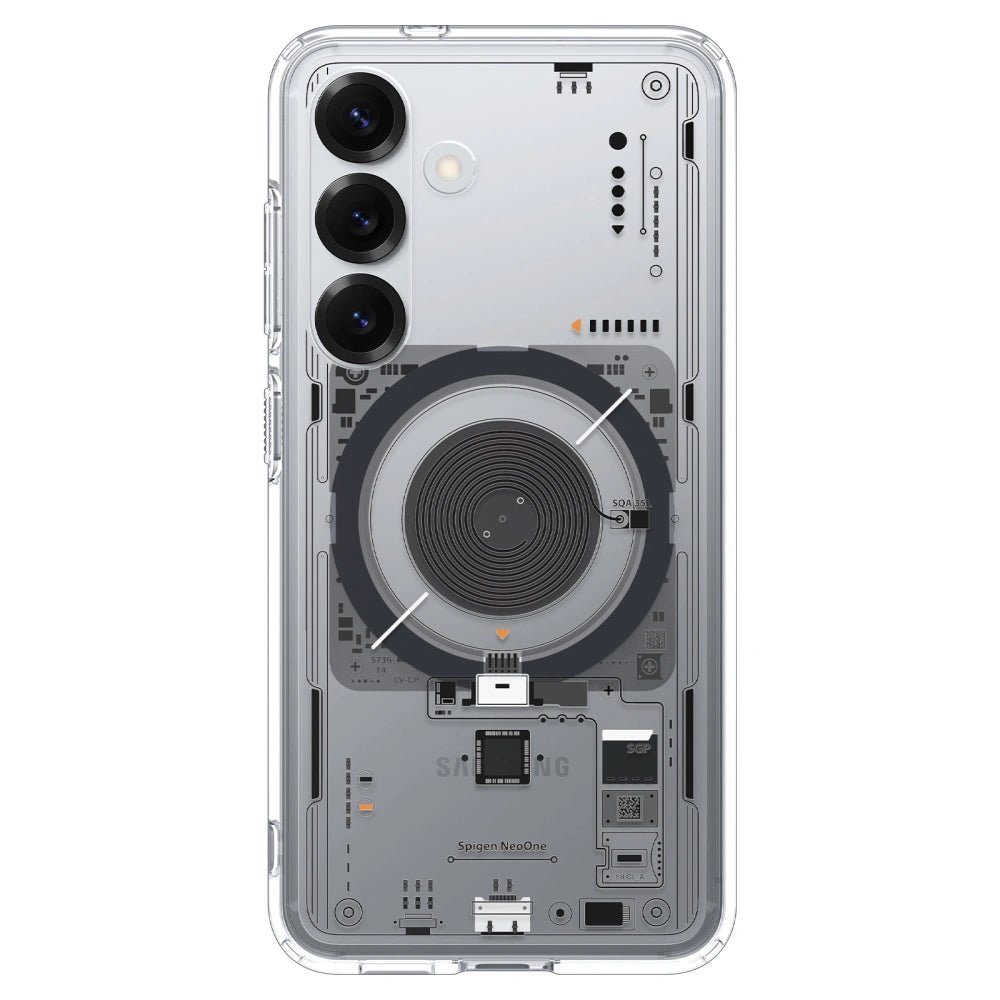 Spigen Samsung Galaxy S25 - Ultra Hybrid Mag Σκληρή Θήκη με Πλαίσιο Σιλικόνης Και MagSafe - Neo One