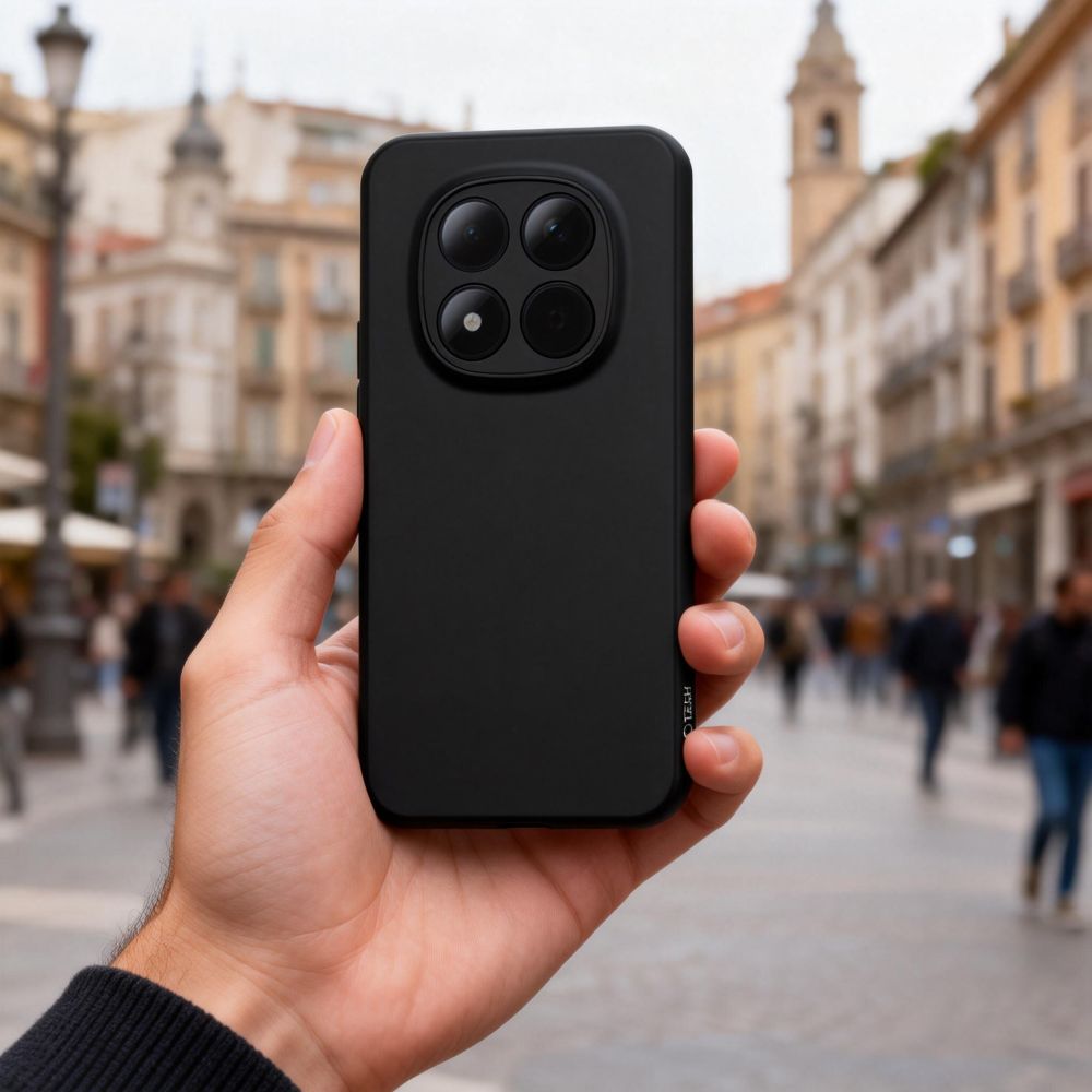 Tech - Protect Xiaomi Redmi Note 15 Pro 5G - Θήκη Σιλικόνης TPU - Icon - Black