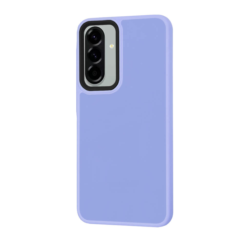 Techsuit Samsung Galaxy A56 5G - HaloFrost Series - Σκληρή Θήκη με Πλαίσιο Σιλικόνης - Light Purple