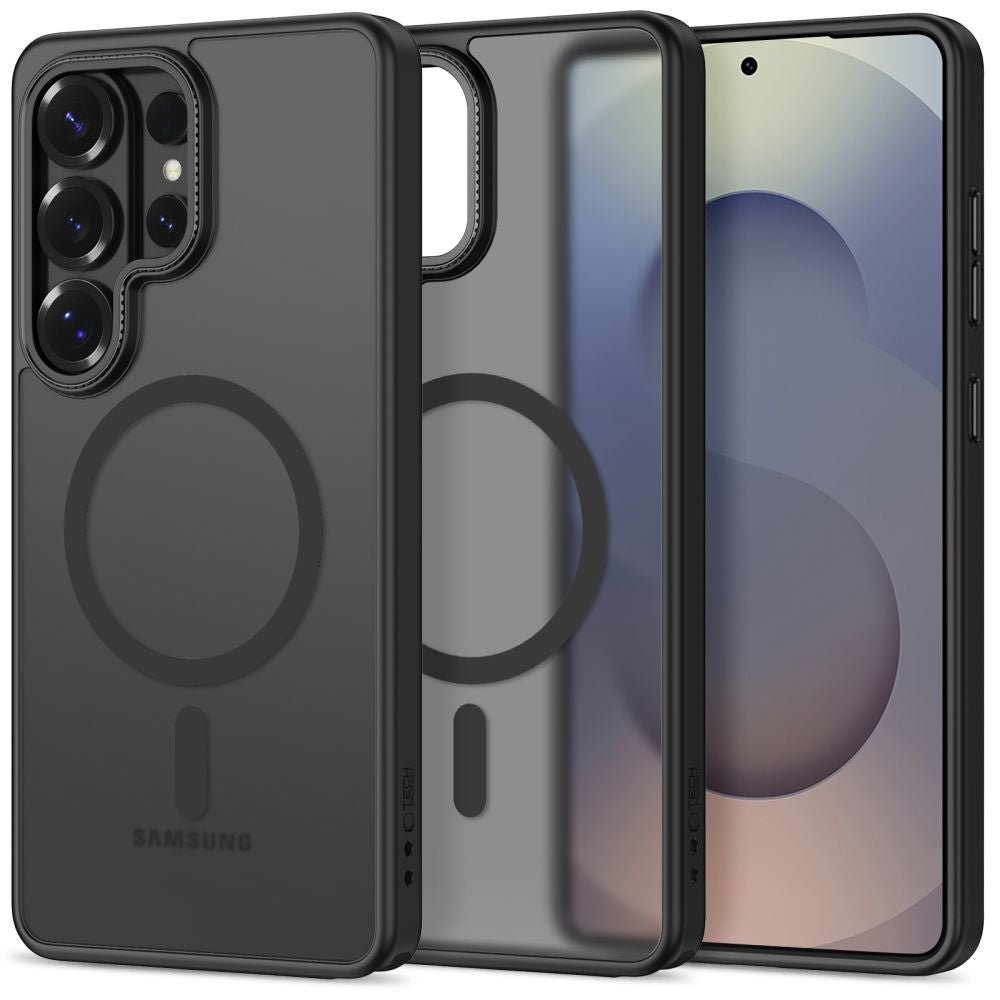 Tech - Protect Samsung Galaxy S26 Ultra - Σκληρή Θήκη με Πλαίσιο Σιλικόνης και MagSafe - MagCam - Matte Black