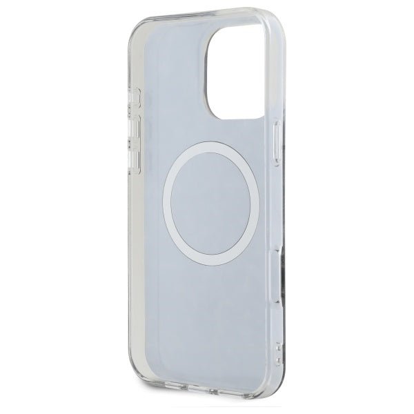 US Polo iPhone 16 Pro Max - IML Ring - MagSafe Σκληρή Θήκη με Πλαίσιο Σιλικόνης - Black - USHMP16XHOCLDPK