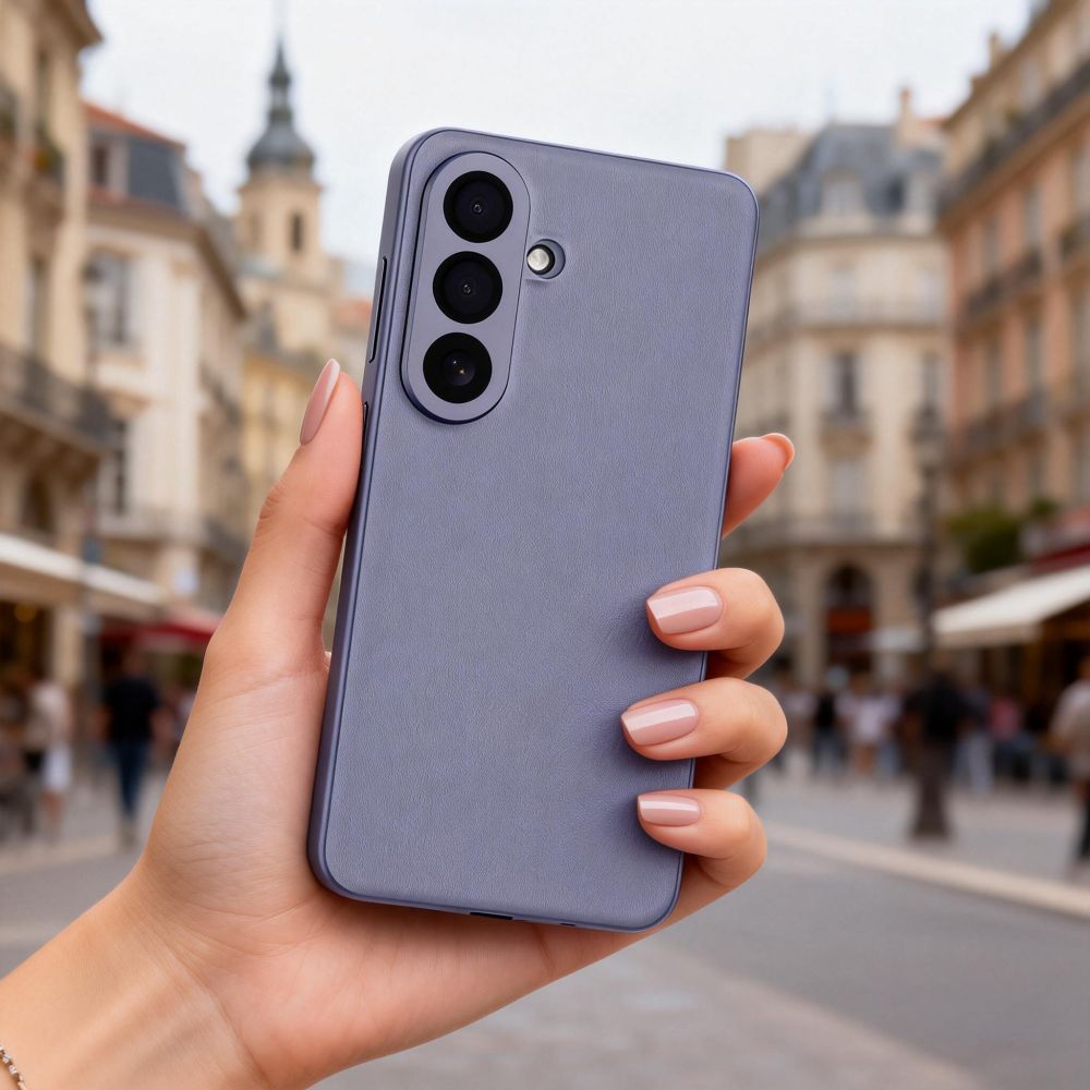 Tech - Protect Samsung Galaxy S26 - Θήκη Βιβλίο με Θέση για 1 Κάρτα - Smart Wallet - Purple