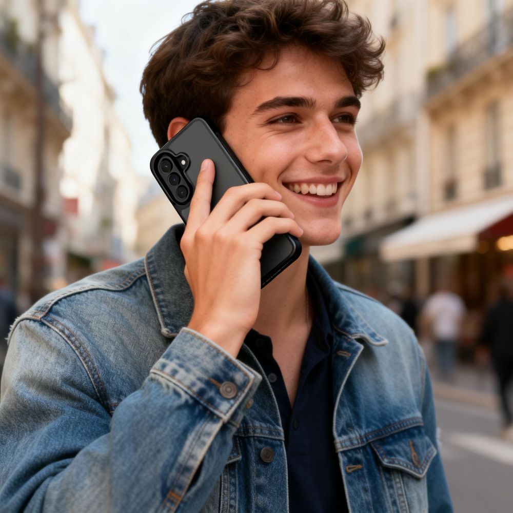 Tech - Protect Samsung Galaxy A36 / A56 / A37 5G - Σκληρή Θήκη με Πλαίσιο Σιλικόνης - MagMat - Matte Black