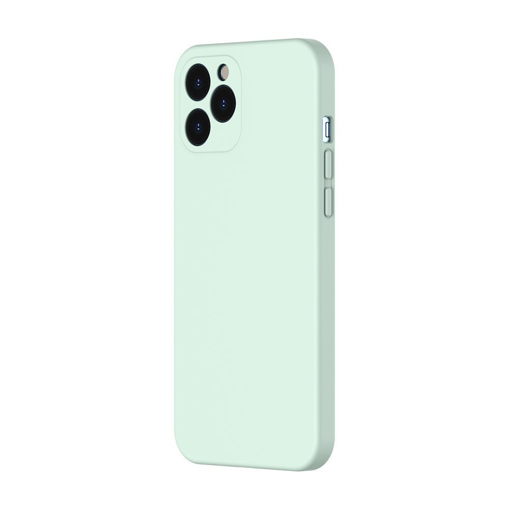 Baseus iPhone 12 Pro Jelly Liquid Silica Gel Θήκη Σιλικόνης - Mint Green - WIAPIPH61P - YT6B