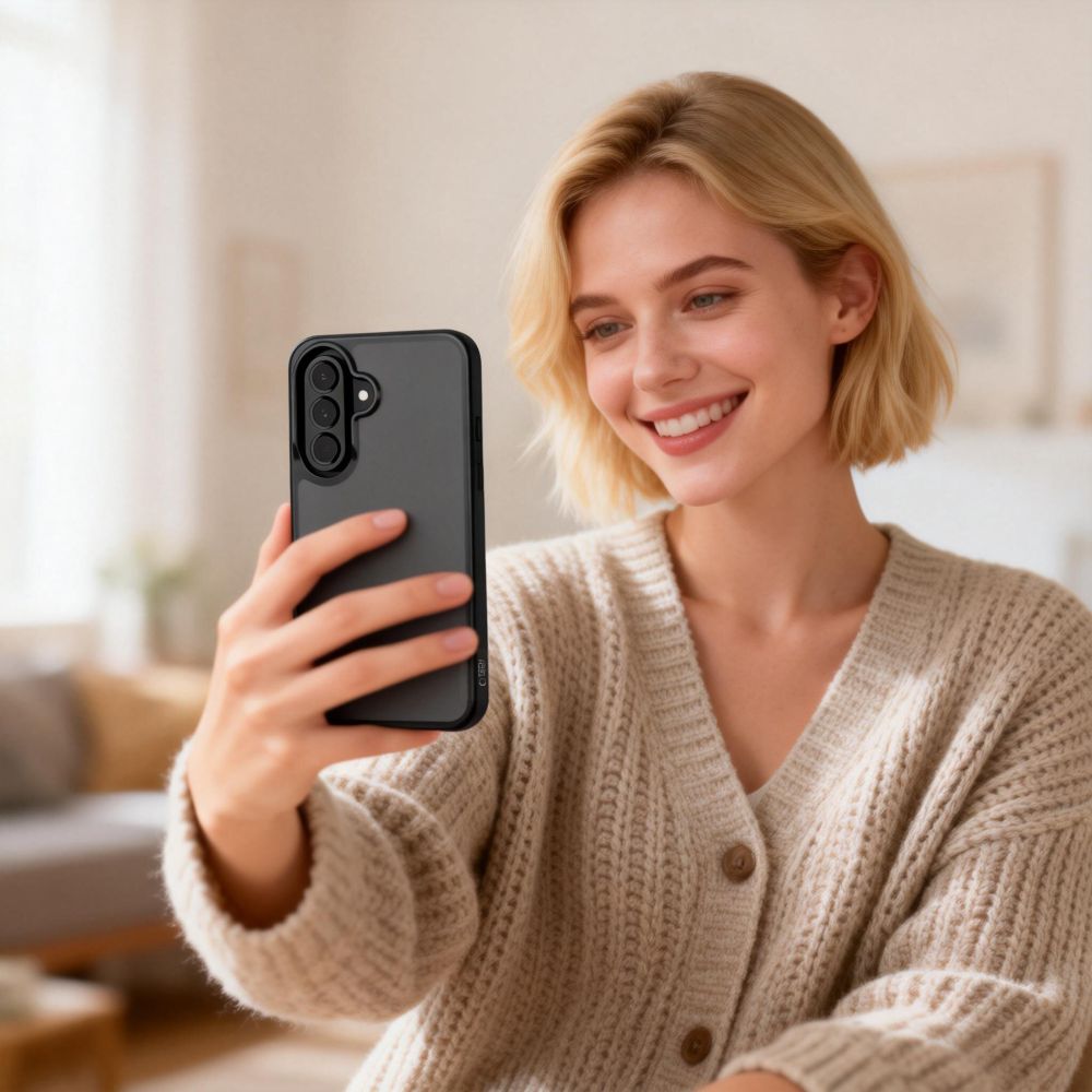 Tech - Protect Samsung Galaxy A36 / A56 / A37 5G - Σκληρή Θήκη με Πλαίσιο Σιλικόνης - MagMat - Matte Black