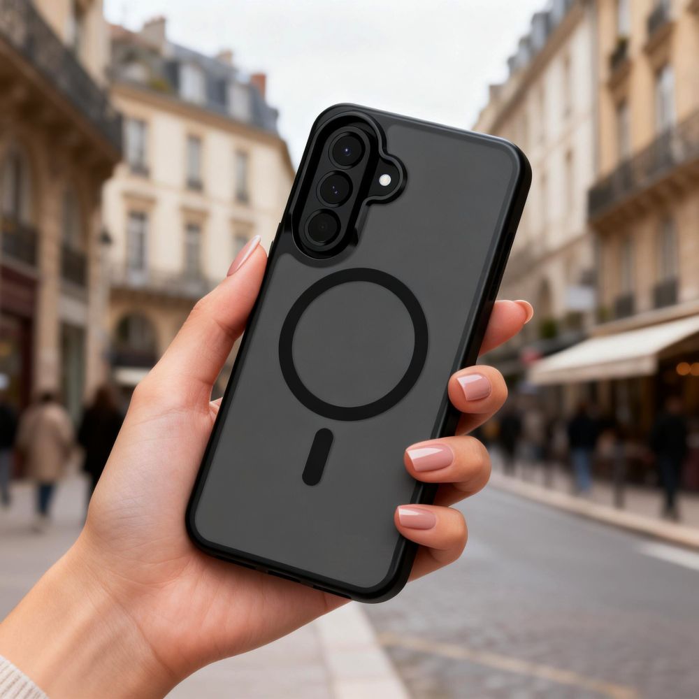 Tech - Protect Samsung Galaxy A36 / A56 / A37 5G - Σκληρή Θήκη με Πλαίσιο Σιλικόνης και MagSafe - MagMat MagSafe - Matte Black