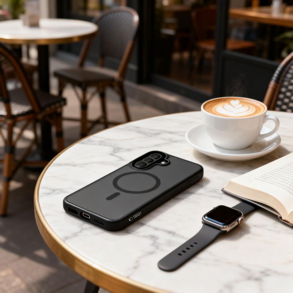 Tech - Protect Samsung Galaxy A36 / A56 / A37 5G - Σκληρή Θήκη με Πλαίσιο Σιλικόνης και MagSafe - MagMat MagSafe - Matte Black