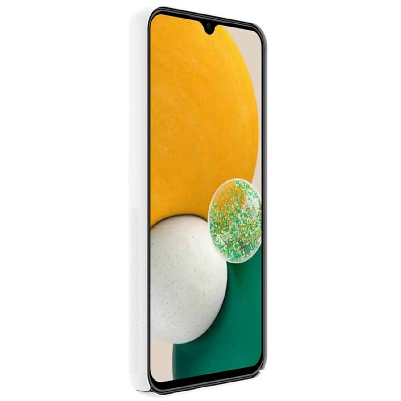 Nillkin Samsung Galaxy A14 5G Super Frosted Shield Σκληρή Θήκη με Πλαίσιο Σιλικόνης - White