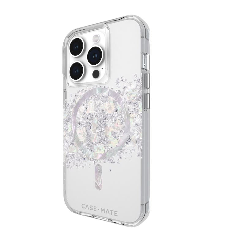 Case - Mate iPhone 15 Pro Touch of Pearl MagSafe Σκληρή Θήκη με MagSafe - Touch of Pearl