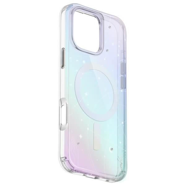Uniq iPhone 16 Pro Max - Coehl Celest - Σκληρή Θήκη με Πλαίσιο Σιλικόνης και MagSafe - Opal / Iridescent