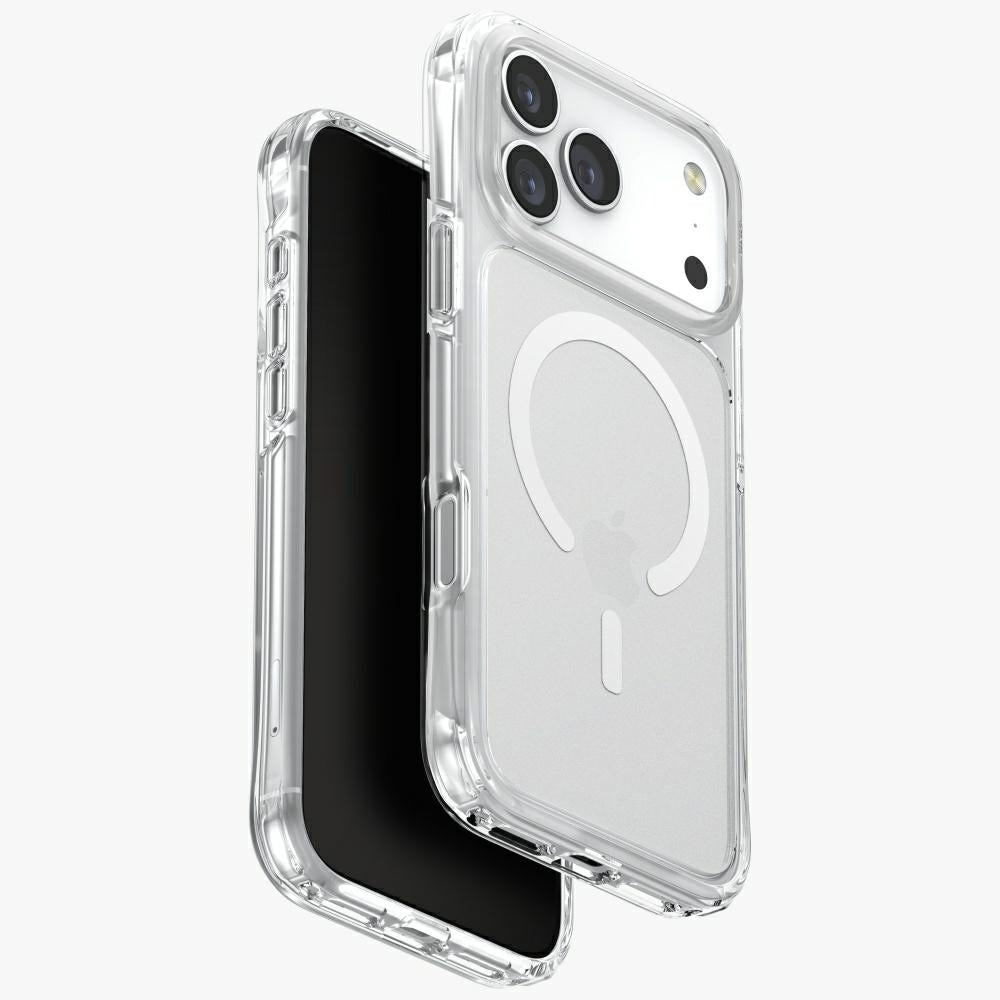 Uniq iPhone 17 Pro Max - LifePro Xtreme Magclick - Σκληρή Θήκη με Πλαίσιο Σιλικόνης και MagSafe - Clear
