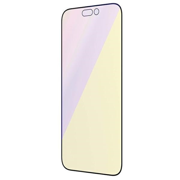 PanzerGlass iPhone 14 Pro Max Ultra - Wide Fit Anti - Blue Light Antibacterial Easy Aligner Full Screen Αντιχαρακτικό Γυαλί Οθόνης - Black