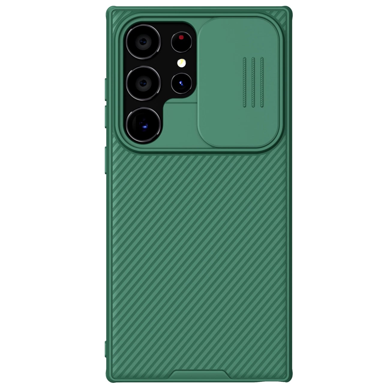 Nillkin Samsung Galaxy S24 Ultra CamShield Pro Σκληρή Θήκη με Κάλυμμα για την Κάμερα - Green