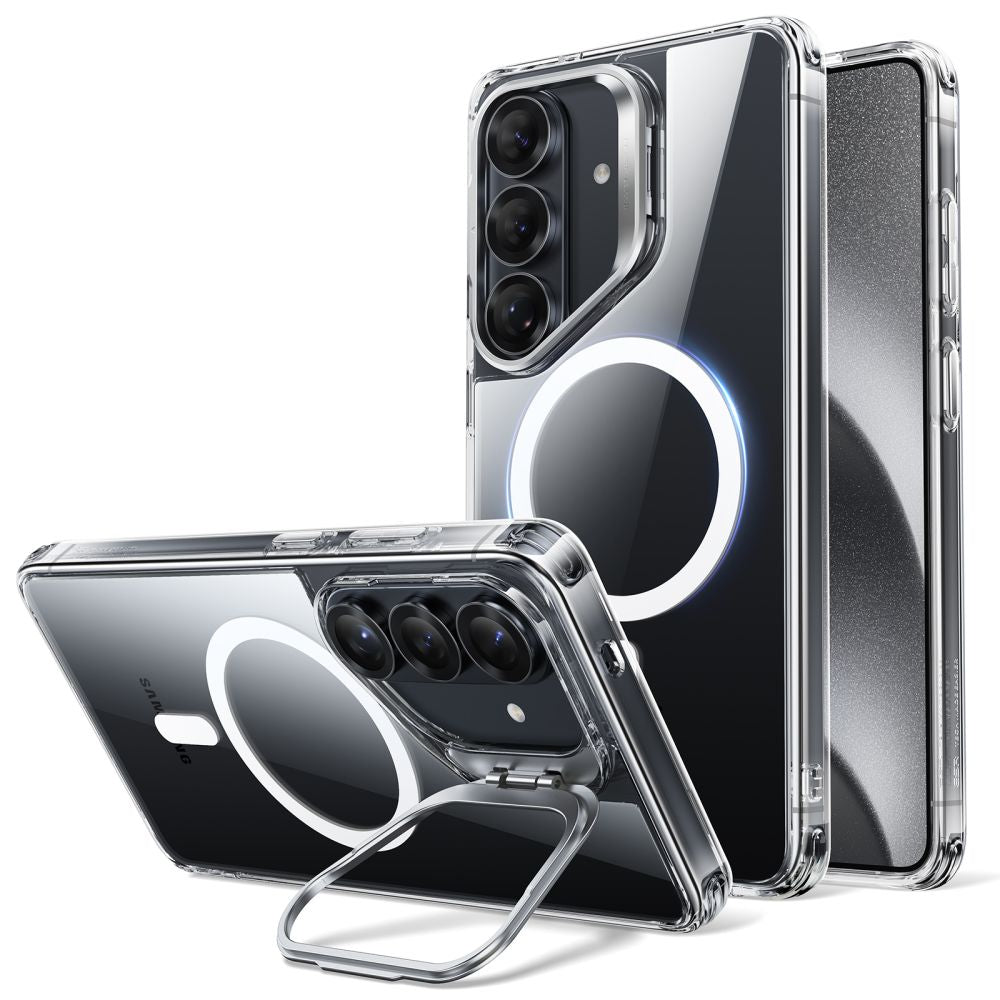 ESR Samsung Galaxy S26 Plus - Σκληρή Θήκη με Πλαίσιο Σιλικόνης και MagSafe - Classic Hybrid Kickstand MagSafe - Clear