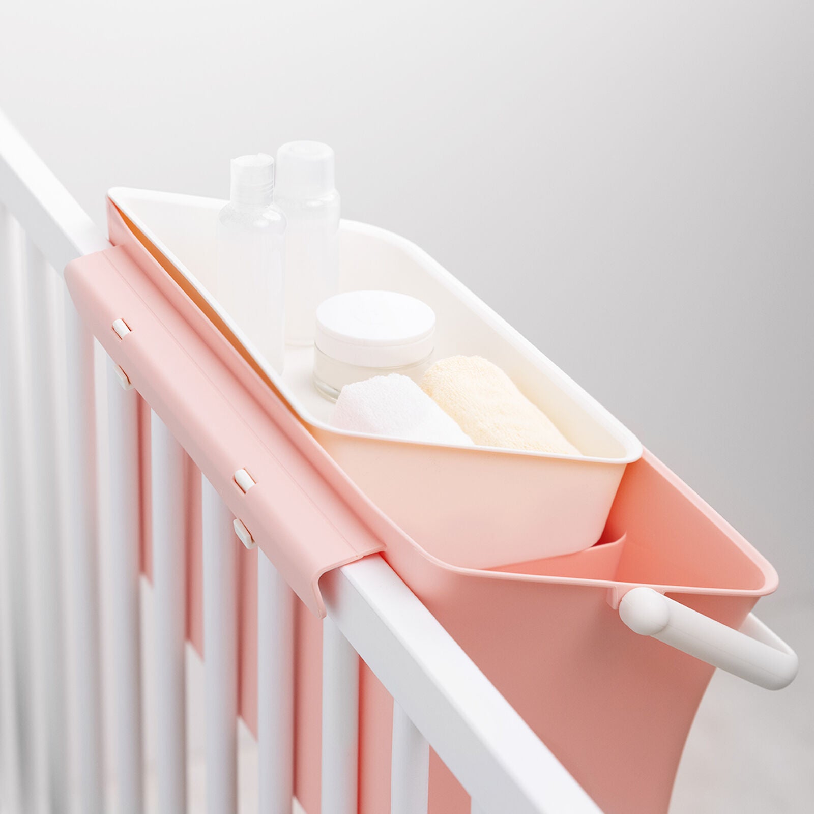 Navaris Καλάθι για Πάνες Μωρού - Pink - 54602.02