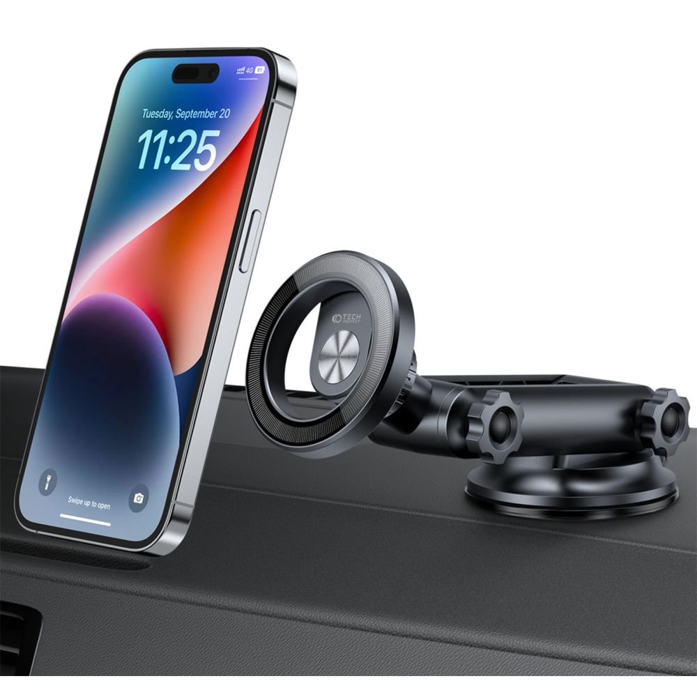 Tech - Protect N53 Μαγνητική MagSafe Βάση για το Ταμπλό του Αυτοκινήτου - Black