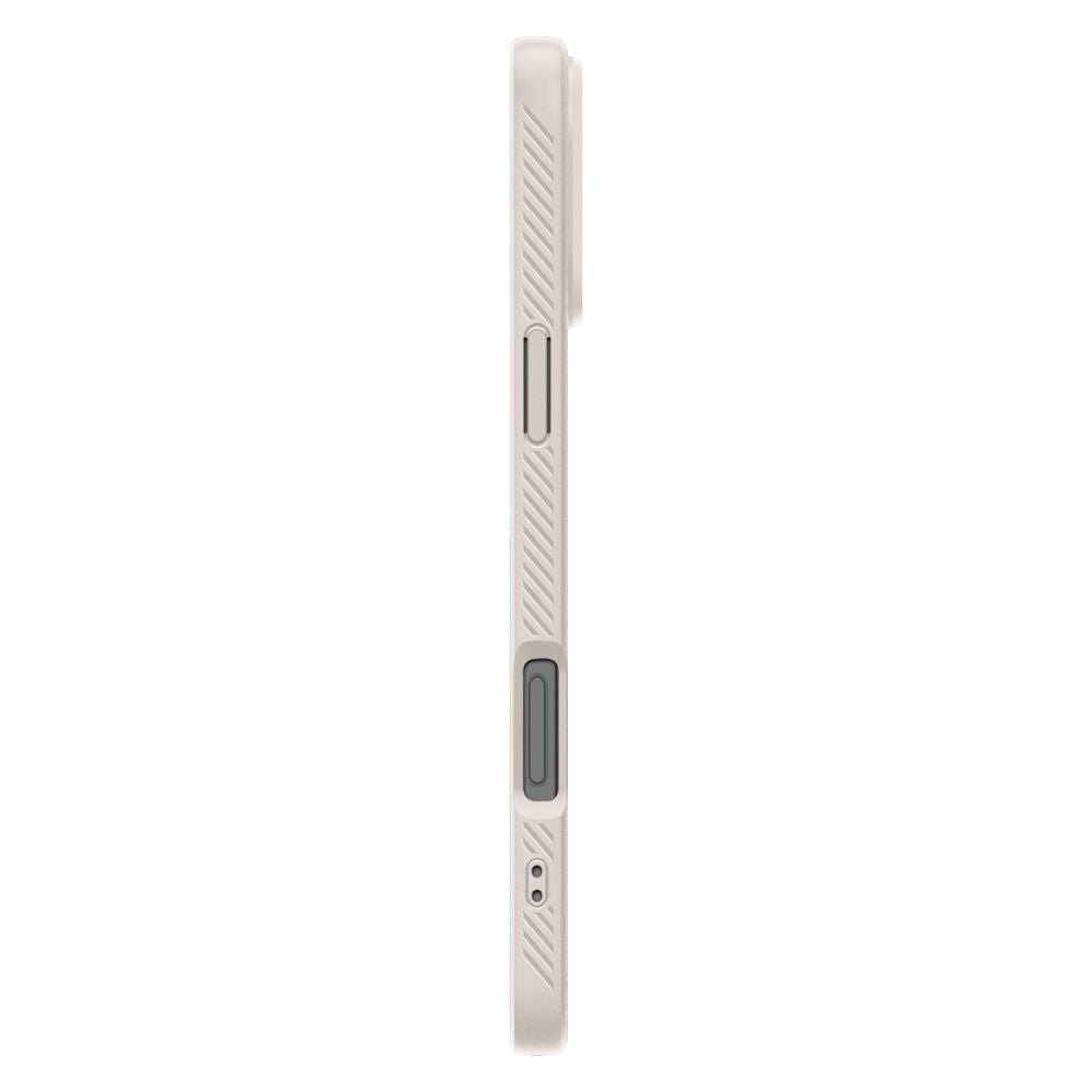 Spigen iPhone 16 Pro Max Liquid Air Θήκη Σιλικόνης - Natural Titanium