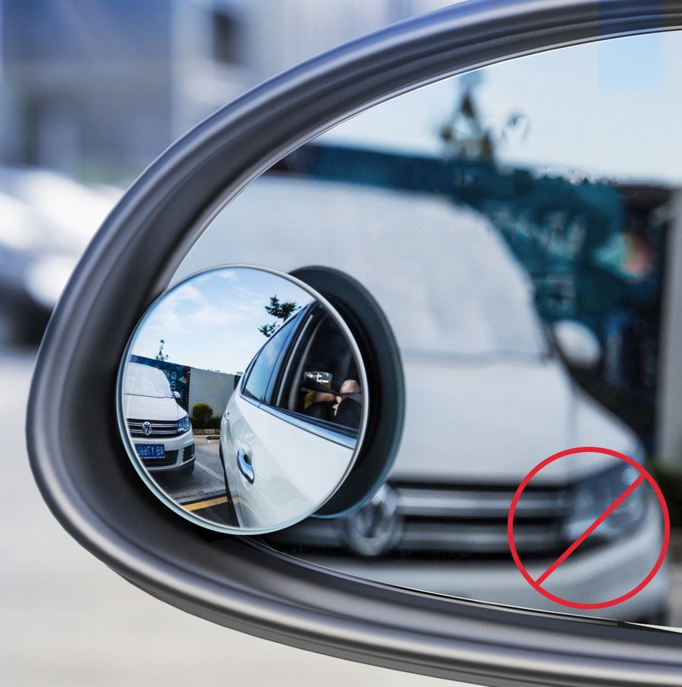 Baseus Full View Blind Spot Rearview Mirrors - 2 Εξωτερικοί Βοηθητικοί Καθρέπτες Αυτοκινήτου - Black - ACMDJ - 01