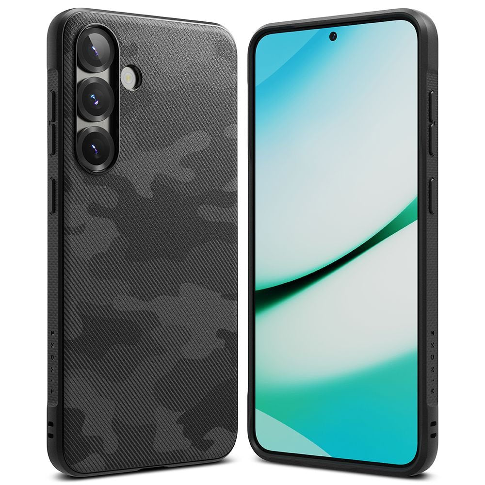 Ringke Samsung Galaxy S25 Onyx Durable TPU Case Θήκη Σιλικόνης - Camo Black