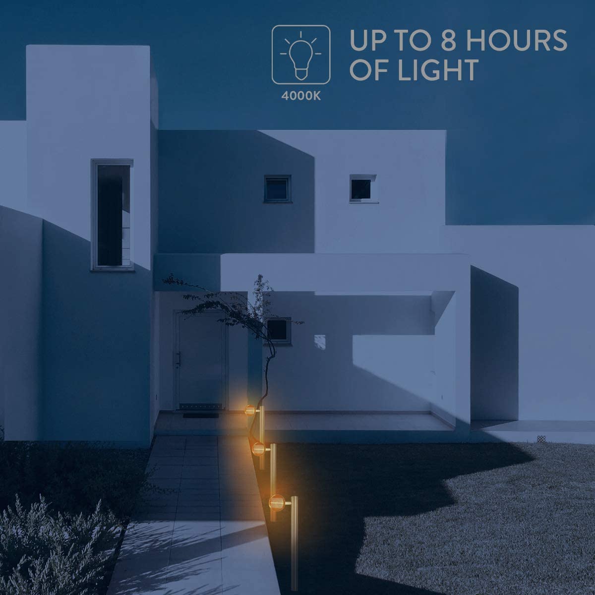 Navaris Solar Garden Light Ηλιακό LED Φωτιστικό Εξωτερικού Χώρου - Ornamental Torch - 51103.01.01