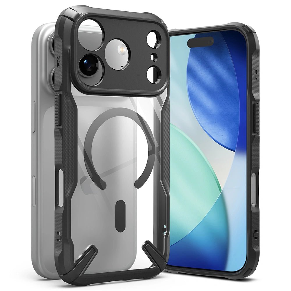 Ringke iPhone 17 Pro - Fusion X Magnetic MagSafe - Σκληρή Θήκη με Πλαίσιο Σιλικόνης και MagSafe - Black