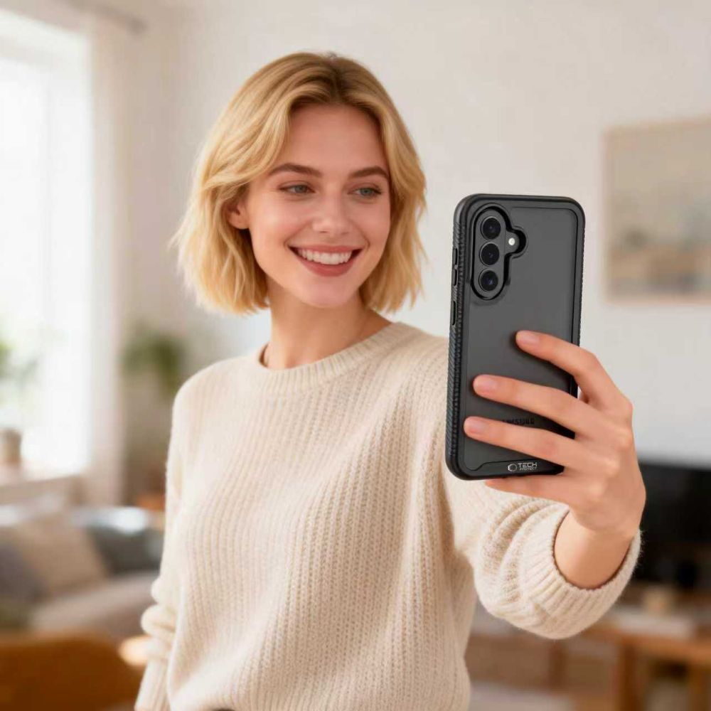 Tech - Protect Samsung Galaxy A36 5G / A56 5G / A37 5G - Θήκη Full Body - Defense - Matte Black