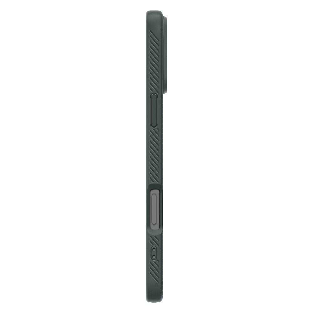 Spigen iPhone 16 Pro Max Liquid Air Θήκη Σιλικόνης - Abyss Green