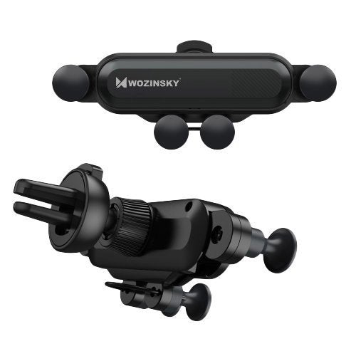 Wozinsky WCH - 01 Gravity Air Vent Mobile Holder - Universal Βάση Αυτοκινήτου Αεραγωγού - Black