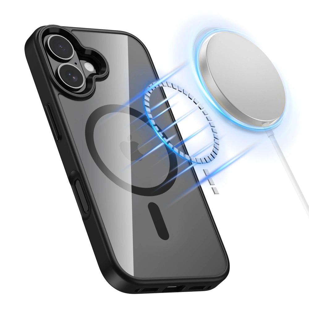 Tech - Protect iPhone 17 MagMat - Σκληρή Θήκη με Πλαίσιο Σιλικόνης και MagSafe - Black / Διάφανη