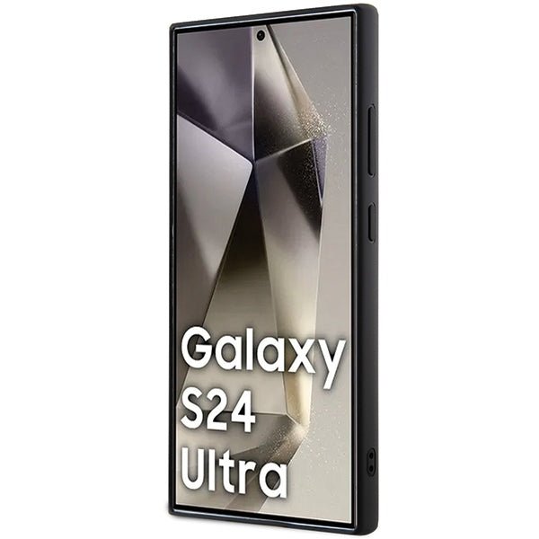 Karl Lagerfeld Samsung Galaxy S24 Ultra - 3D Rubber Karl and Choupette Σκληρή Θήκη με Πλαίσιο Σιλικόνης - Black - KLHCS24L3DRKCNK