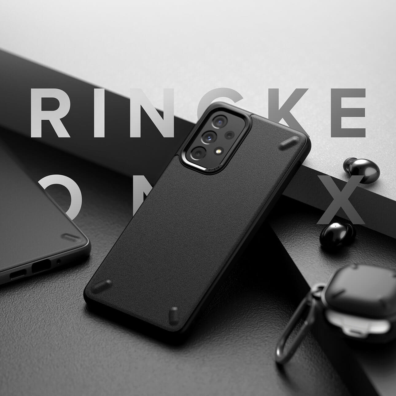 Ringke Samsung Galaxy A53 5G Onyx Durable TPU Case Θήκη Σιλικόνης - Black