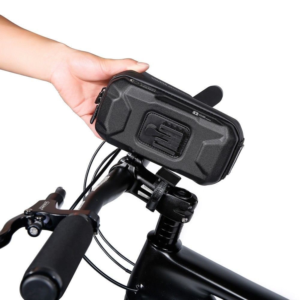 Tech - Protect XT3 Bike Mount Universal Τσάντα Αποθήκευσης για Τιμόνι Ποδηλάτου - 0,6L - Black