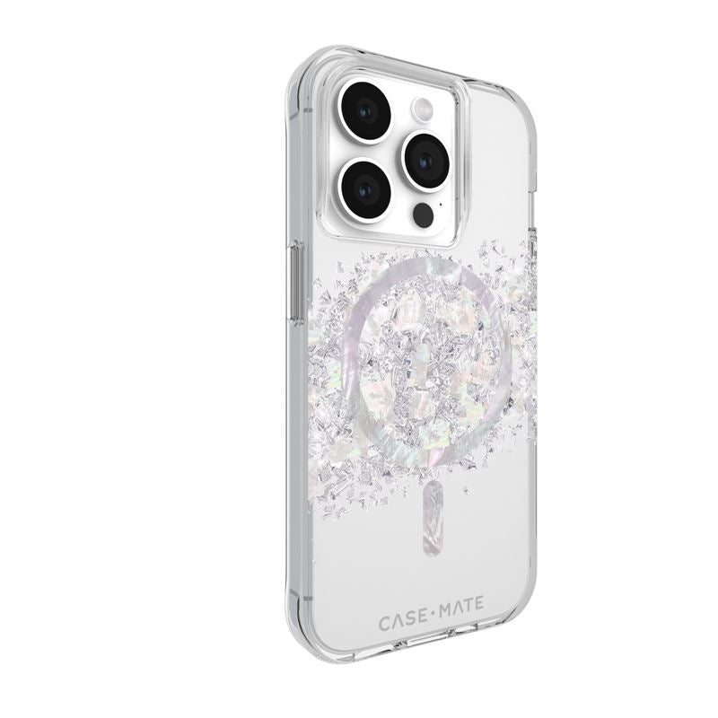 Case - Mate iPhone 15 Pro Touch of Pearl MagSafe Σκληρή Θήκη με MagSafe - Touch of Pearl
