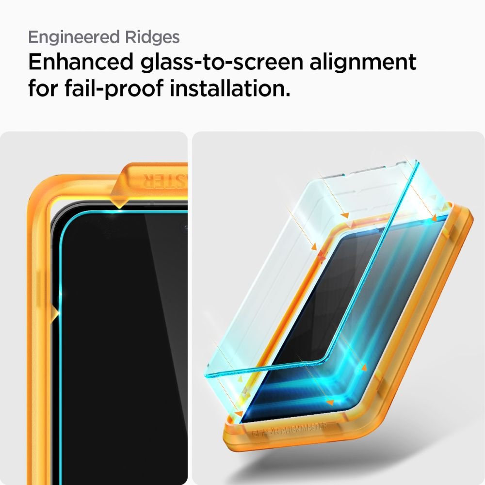 Spigen Samsung Galaxy S23 FE ALM GLAS.tR HD Tempered Glass Αντιχαρακτικό Γυαλί Οθόνης 9H - 2 Τεμάχια - Διάφανα