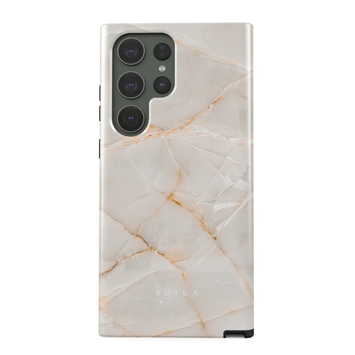 Burga Samsung Galaxy S23 Ultra Fashion Tough Σκληρή Θήκη - Vanilla Sand