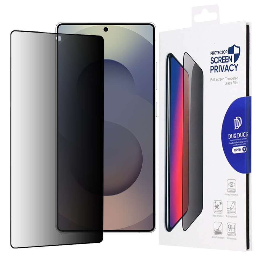 Dux Ducis Samsung Galaxy S25 Ultra 2.5D Glass Privacy 9H Full Screen Αντιχαρακτικό Γυαλί Οθόνης - Black