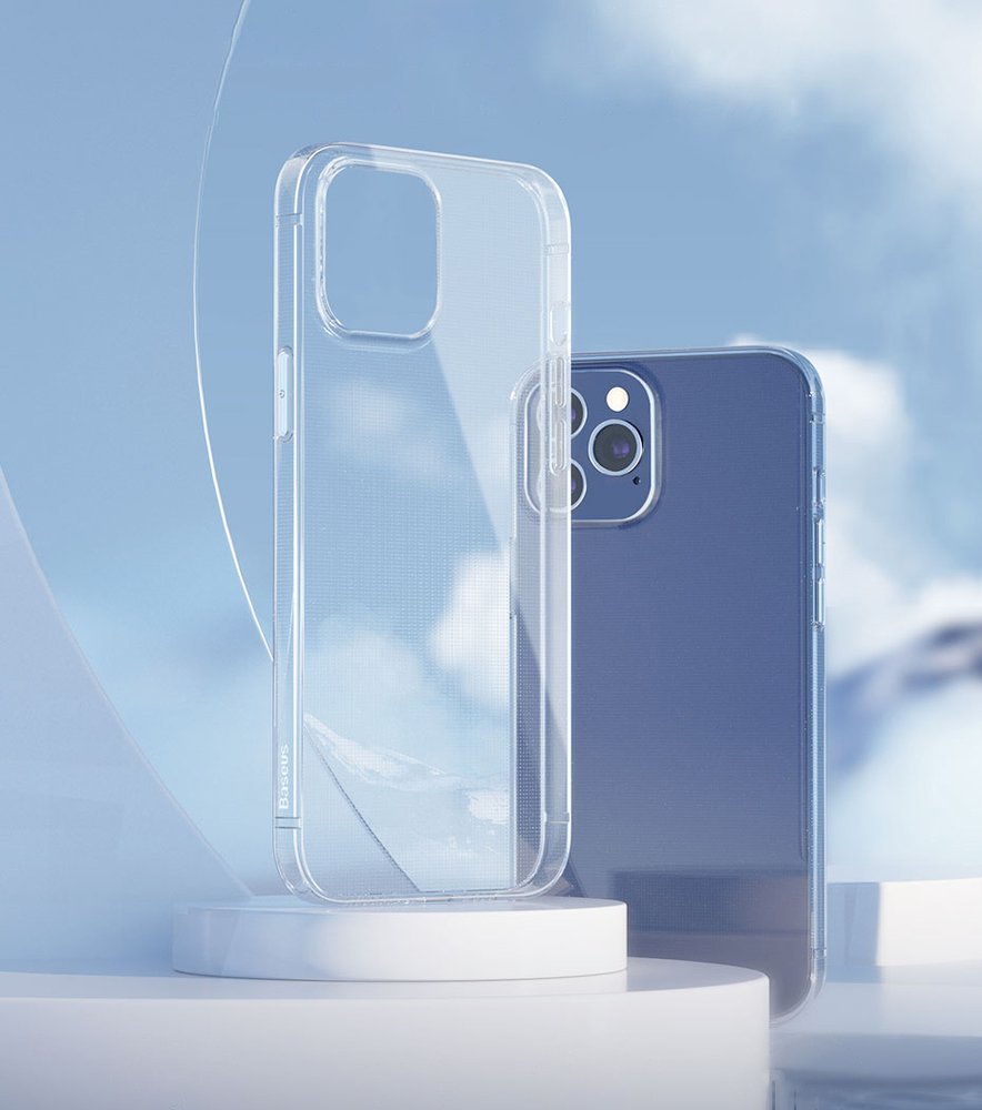 Baseus Simple Series TPU Case for iPhone 12 Pro Max - Διάφανη - ARAPIPH67N - 02