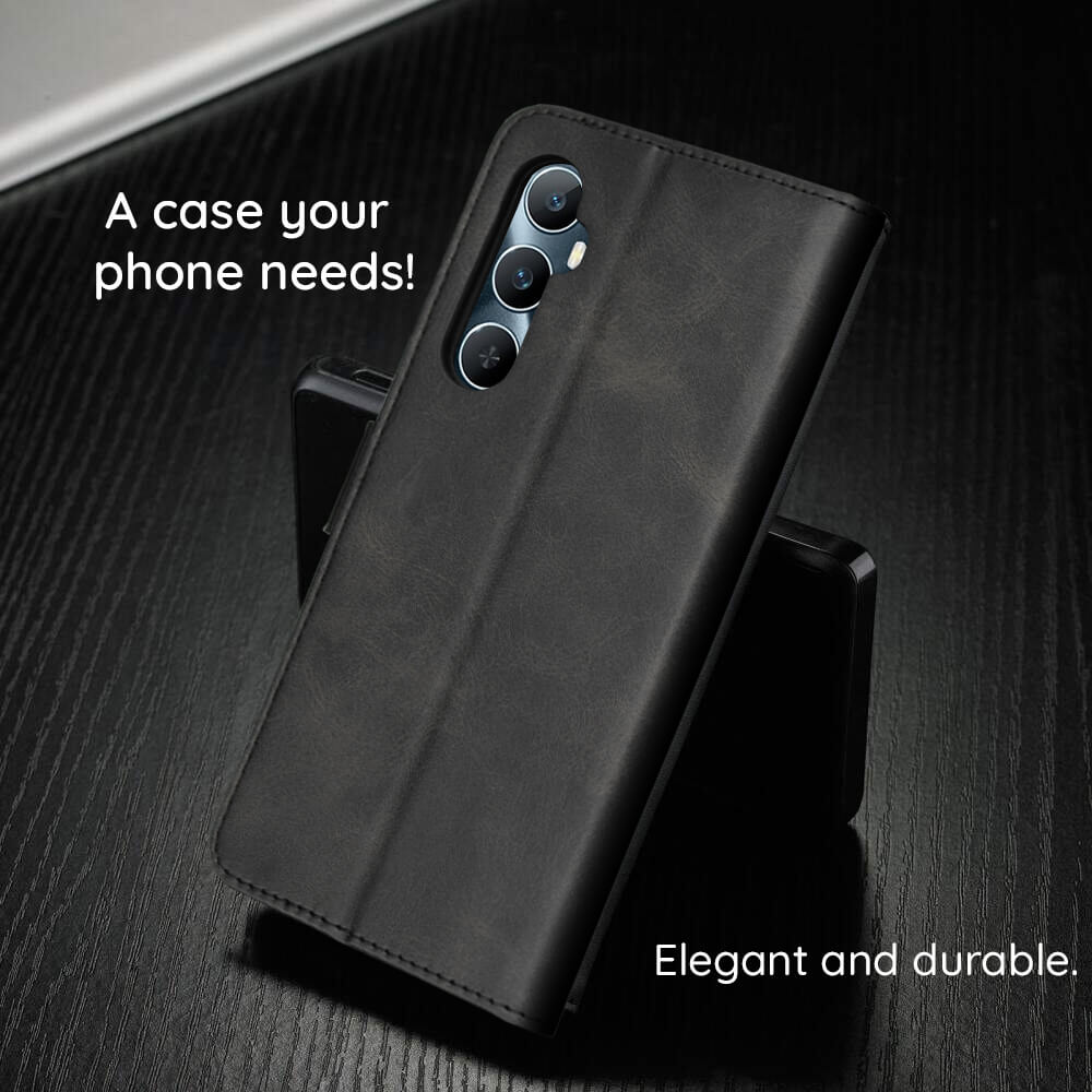 Techsuit Samsung Galaxy S25 Edge - Diary Book - Θήκη Πορτοφόλι από Δερματίνη με Stand - Black