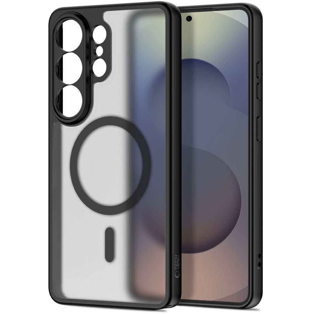 Tech - Protect Samsung Galaxy S26 Ultra - Σκληρή Θήκη με Πλαίσιο Σιλικόνης και MagSafe - BasicMag - Matte Black